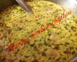 A picture of step 4 of Pittu (besan dosa).