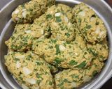 A picture of step 4 of Muli Bhaji Muthia.