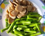 Foto langkah ke 1 dari resep Tumis Buncis Bakso #9.