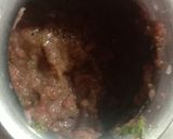 A picture of step 3 of Pudina chutney.