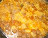 A picture of step 6 of Macaroni and sausage eggsauce.