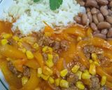 Foto del paso 4 de la receta: Chorizo con chile morrón y elote