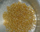 A picture of step 1 of Flavoured popcorn #local dish challenge.