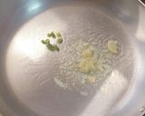 A picture of step 2 of Spinach quick and easy stir fry.