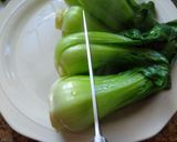 【十分鐘快速上菜】養眼青江菜的食譜步驟2照片