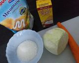 A picture of step 2 of Coleslaw.