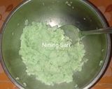 Foto langkah ke 1 dari resep Puding Tape Ketan Hijau.