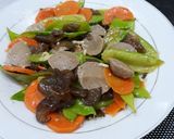 Foto langkah ke 4 dari resep Kapri cah Bakso Jamur.
