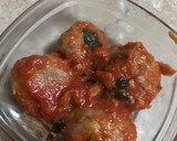 Foto del paso 5 de la receta: Albóndigas al horno con salsa de albahaca