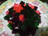 Puding coklat & susu mozaik
