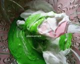 Foto langkah ke 4 dari resep Bolu Pandan || 3 Putih Telur.
