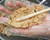 Foto langkah ke 6 dari resep SATE BUNTEL TEMPE Jamur.