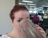 A picture of step 1 of Vegan health smoothie.