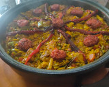 Foto del paso 10 de la receta: Arroz con menestra imperial, chorizo salteado y pollo o conejo