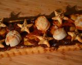 Une image de l'étape 5 de Tarte aux noix de St Jacques.