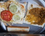 ஆம்லேட் சாண்விச் (Omelette Sandwich Recipe in Tamil) ரெசிபி ஸ்டேப் 2 புகைப்படம்