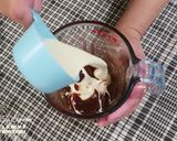 A picture of step 12 of Chocolate Blueberry Cheesecake in AIRFRYER.