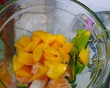 Foto langkah ke 2 dari resep Jus Sayuran dan Buah "diet kenyang" ala Hughes.