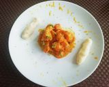 Foto del paso 3 de la receta: Pollo a la mandarina 🍊 y vino blanco 🥂