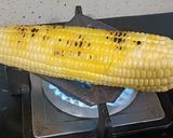 A picture of step 2 of Schezwan Bhutta.