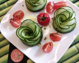 Une image de l'étape 7 de 🥒Fleurs en Concombre.