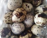 Foto langkah ke 1 dari resep Sate Telur Puyuh Bumbu Bacem.