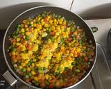 A picture of step 5 of Corn Veg Supreme.