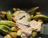 A picture of step 4 of Pointed Gourd Dry Sabji.