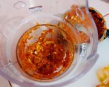 Foto langkah ke 3 dari resep Cumi Asin dan Otak-Otak Balado.