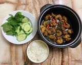 Hình bước làm 5 của món Trứng cá sặc kho tiêu