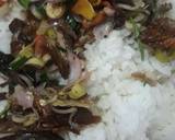 Tongkol suwir sambal matah langkah memasak 3 foto