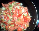 Foto langkah ke 4 dari resep Gembung tumis pedas.