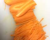 Japanese Carrot Fry with young Sardines recipe step 1 photo