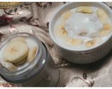 A picture of step 5 of Banana in Coconut Milk.