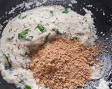 A picture of step 4 of Kodo millet upma.