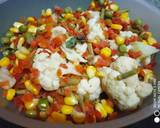Veggies pulao in kadhai recipe step 4 photo