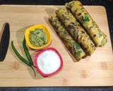 A picture of step 4 of Methi Thepla.
