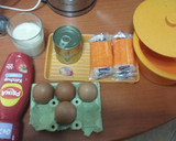 Foto del paso 1 de la receta: Pastel de atún y surimi diet