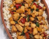 Thai kesudiós csirke (Gai Pad Med Mamuang) recept fázis 4 fotója