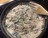 Foto del paso 5 de la receta: Pasta de legumbres con salsa Alfredo y tomates horneados