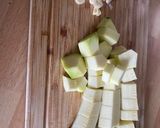 Une image de l'étape 3 de Tagliatelle de courgettes au Pesto.