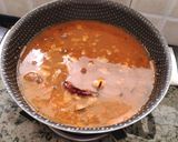 A picture of step 2 of Dal Makhani.