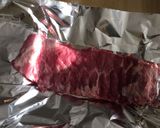 A picture of step 1 of Oven Baked Pork Ribs with BBQ Sauce (Meat that comes off the bone).