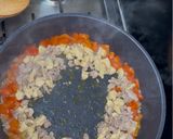 Foto del passaggio 3 della ricetta #660 Paella mista valenciana 🥘🦐🫑🍗🍖🥘