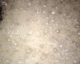 A picture of step 2 of Almond Chikki.