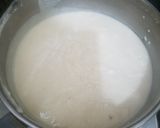 A picture of step 5 of Zebra bread pudding.