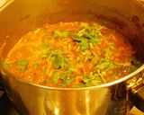 A picture of step 4 of Chana masala (chole).