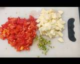 Masaledaar Green onion with potatoes recipe step 1 photo