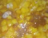 A picture of step 5 of Noodles with potatoes and egg.