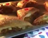 عکس مرحله 2 از دستور ساندویچ با خمیر جادویی (پنبه ای)